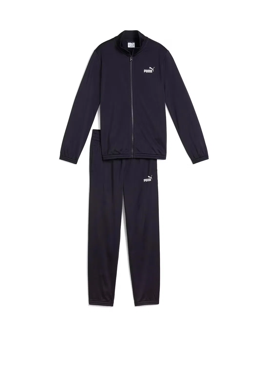 Костюм спортивный с логотипом Youth Essential Logo Puma, темно-синий