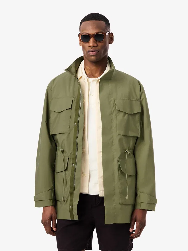 Куртка 4-карманная сафари LACOSTE, Khaki