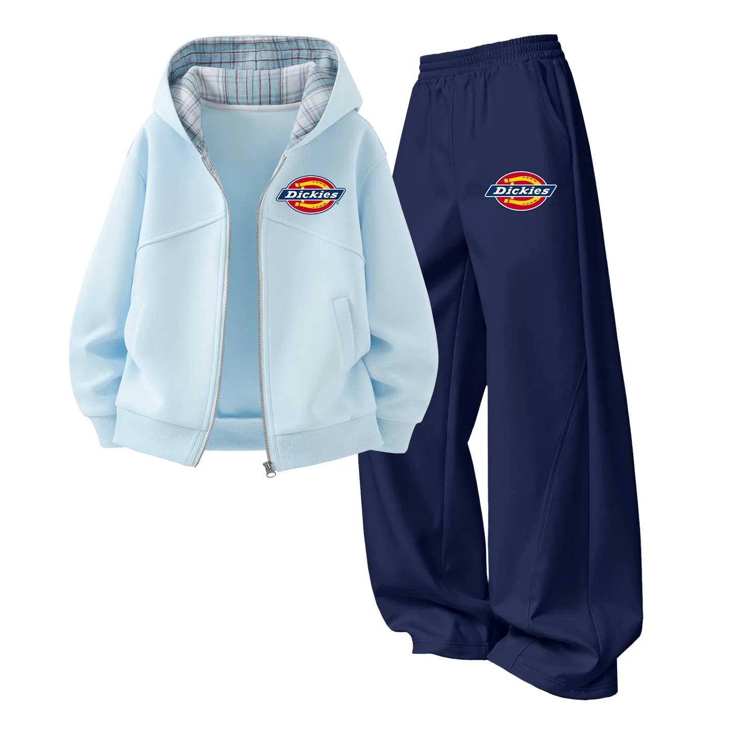 Детский комплект из двух предметов с логотипом S Logo K Pudding Blue и S Logo K Navy Blue, Dickies