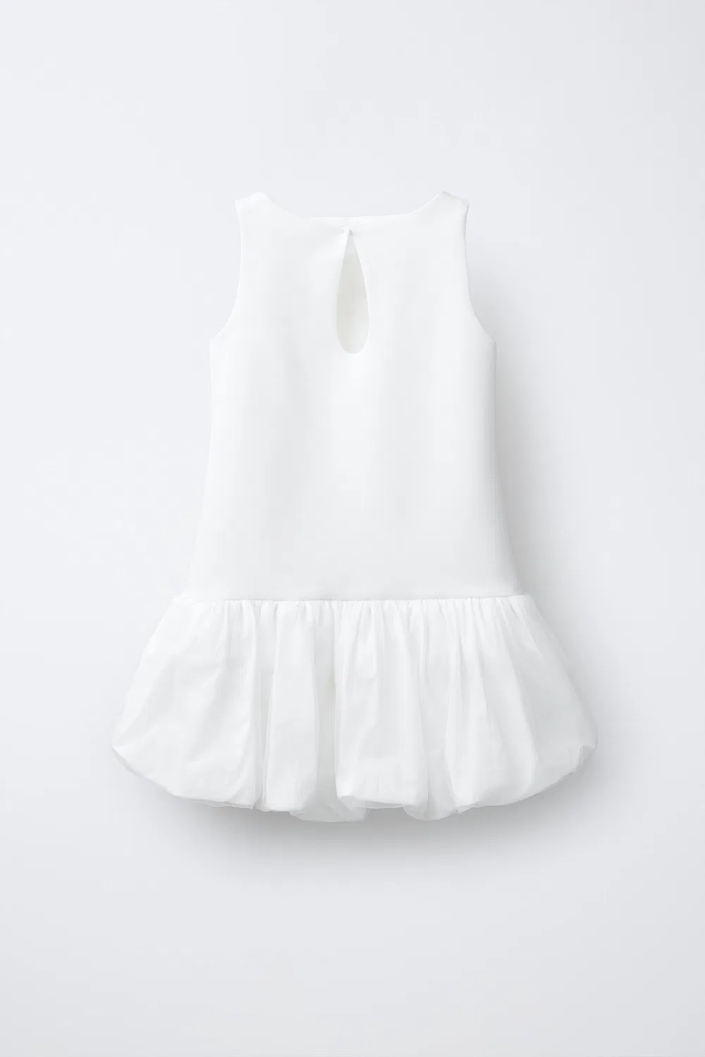 ПЛАТЬЕ ИЗ КОМБИНИРОВАННОЙ ОРГАНЗЫ ZARA, White — фото 2