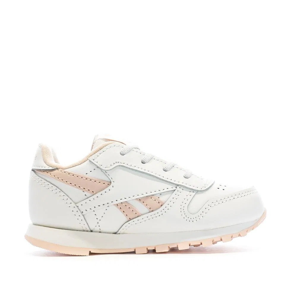 Детские кроссовки для девочек Classic Leather Reebok, Rosa — фото 3