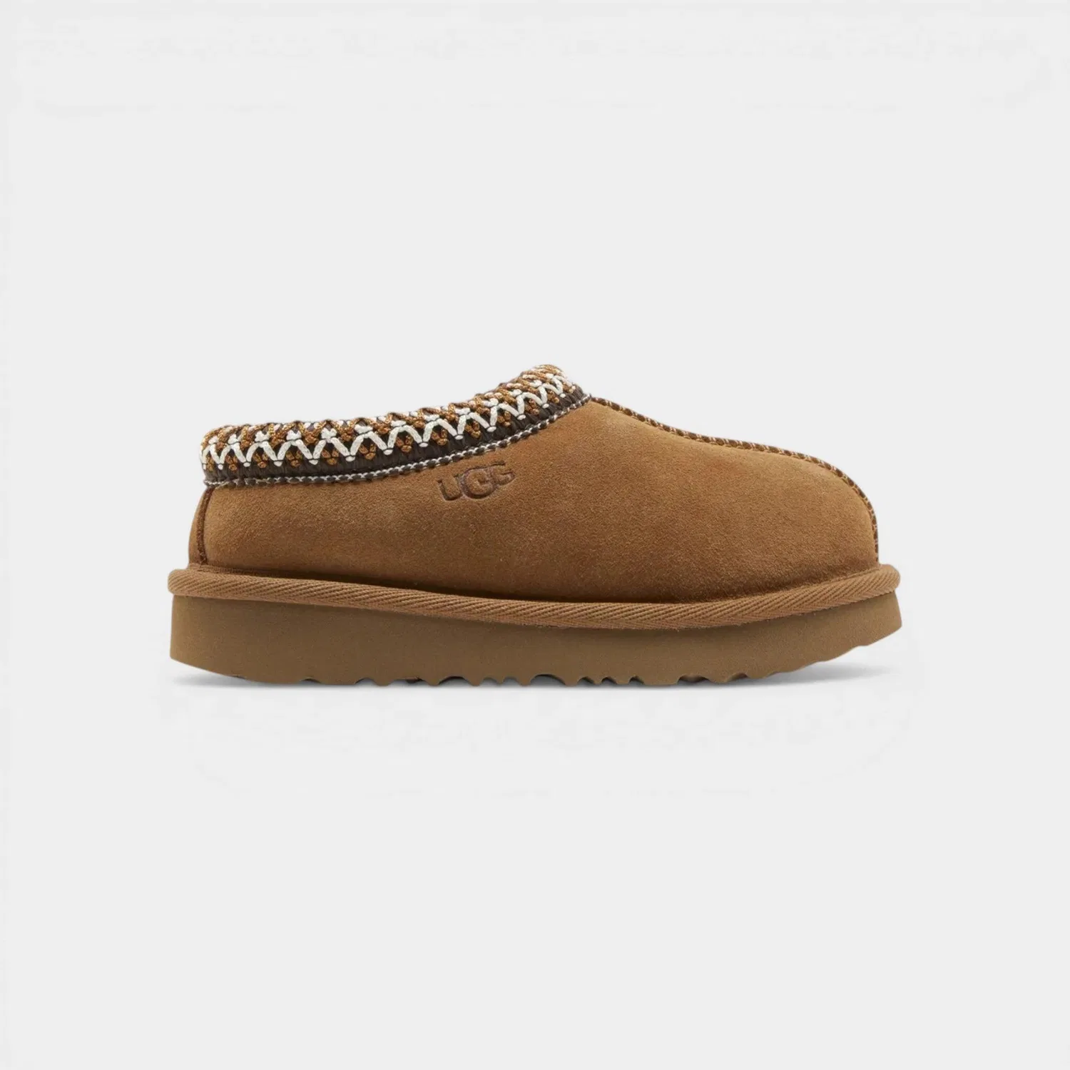 Детские тапочки Ugg Tasman II Slipper Chestnut, Weiss