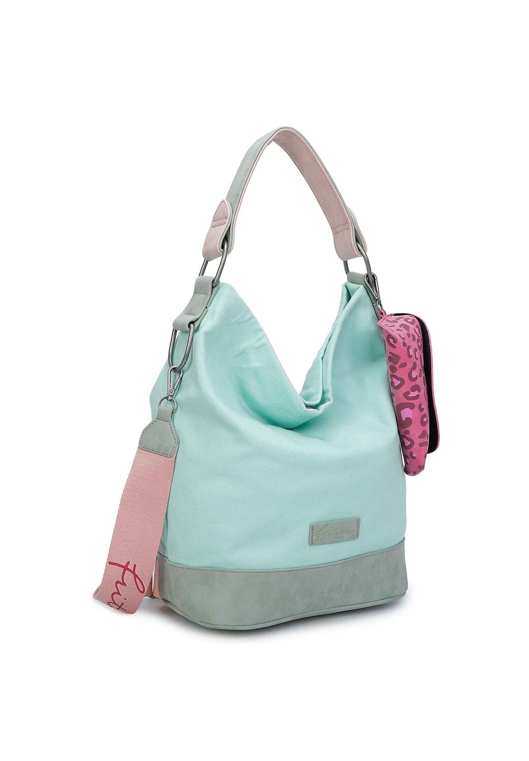 

Izzy07 Ольга холщовая сумка на плечо 27 см Fritzi aus Preußen, цвет Lime