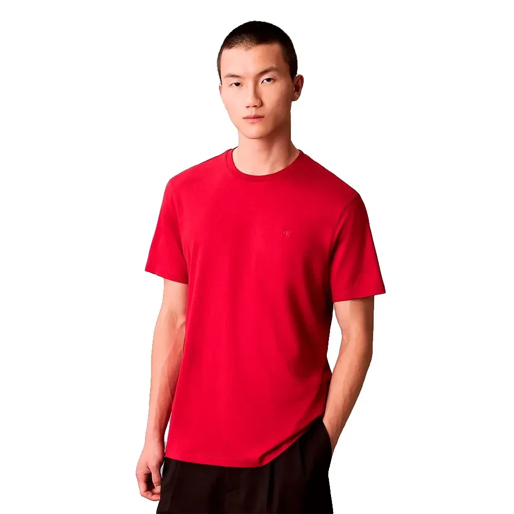 Футболка из хлопка Supima Calvin Klein, красный