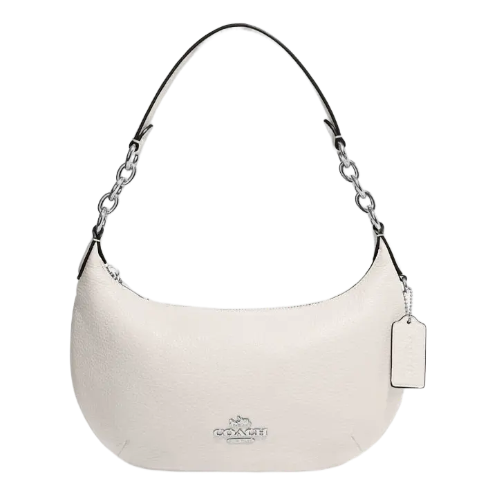 

Сумка хобо Coach Outlet Payton, серебро/черный