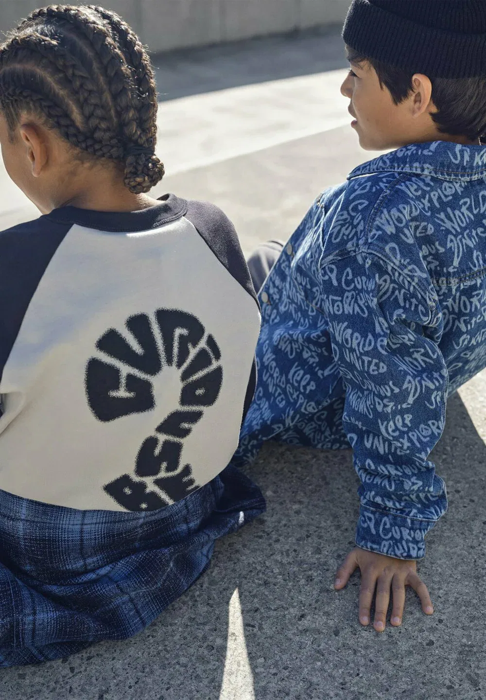 Джинсовая куртка Hoshiu унисекс Molo, Grafittii Denim — фото 4