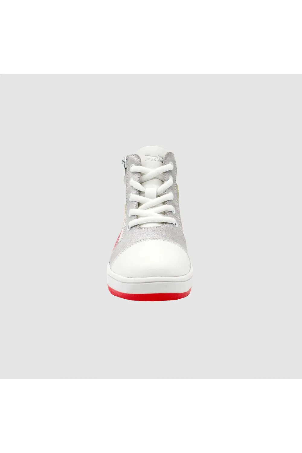 Детские кроссовки адаптивные высокие Rodeo DrD Kids Footwear, White Multi Sparkle — фото 3