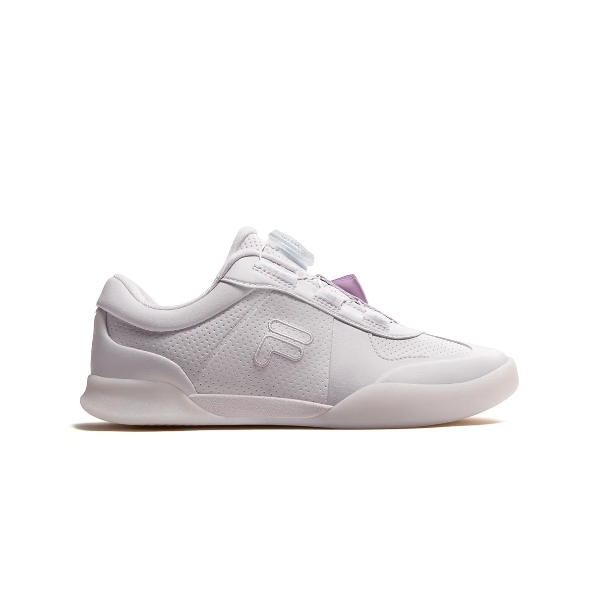 Детские кеды на липучке Heritage FHT FILA KIDS, Romantic Purple/Asparagus White — фото 3