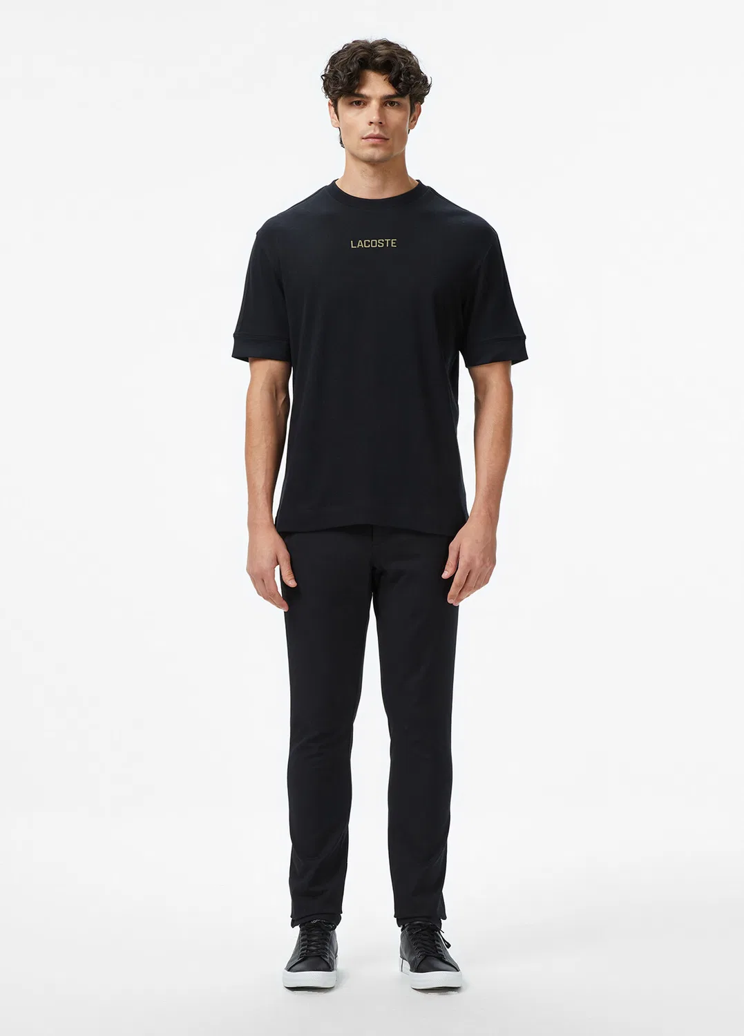 Чинос Slim Fit Lacoste, black