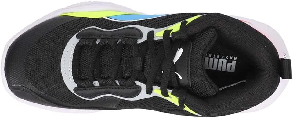 Детские кроссовки для мальчиков Playmaker Pro PUMA, Black — фото 4