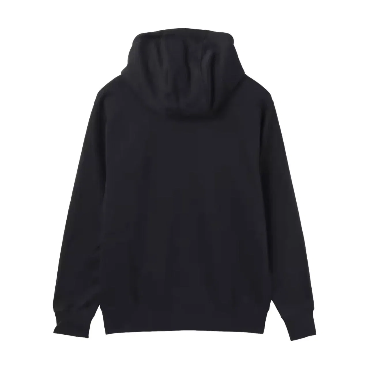 Мужское худи Club Pullover Fleece Hoodie Asia Sizing 'Black' Nike, черный — фото 2