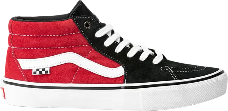 

Кеды Vans Skate Grosso Mid Black Red, черный