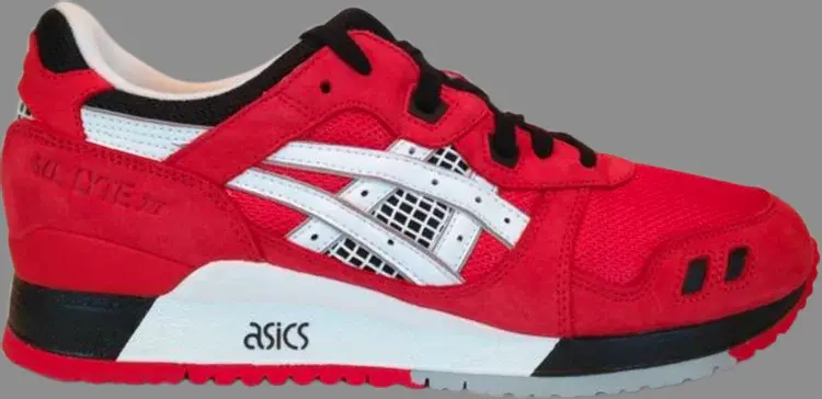 

Кроссовки gel lyte 3 Asics, красный