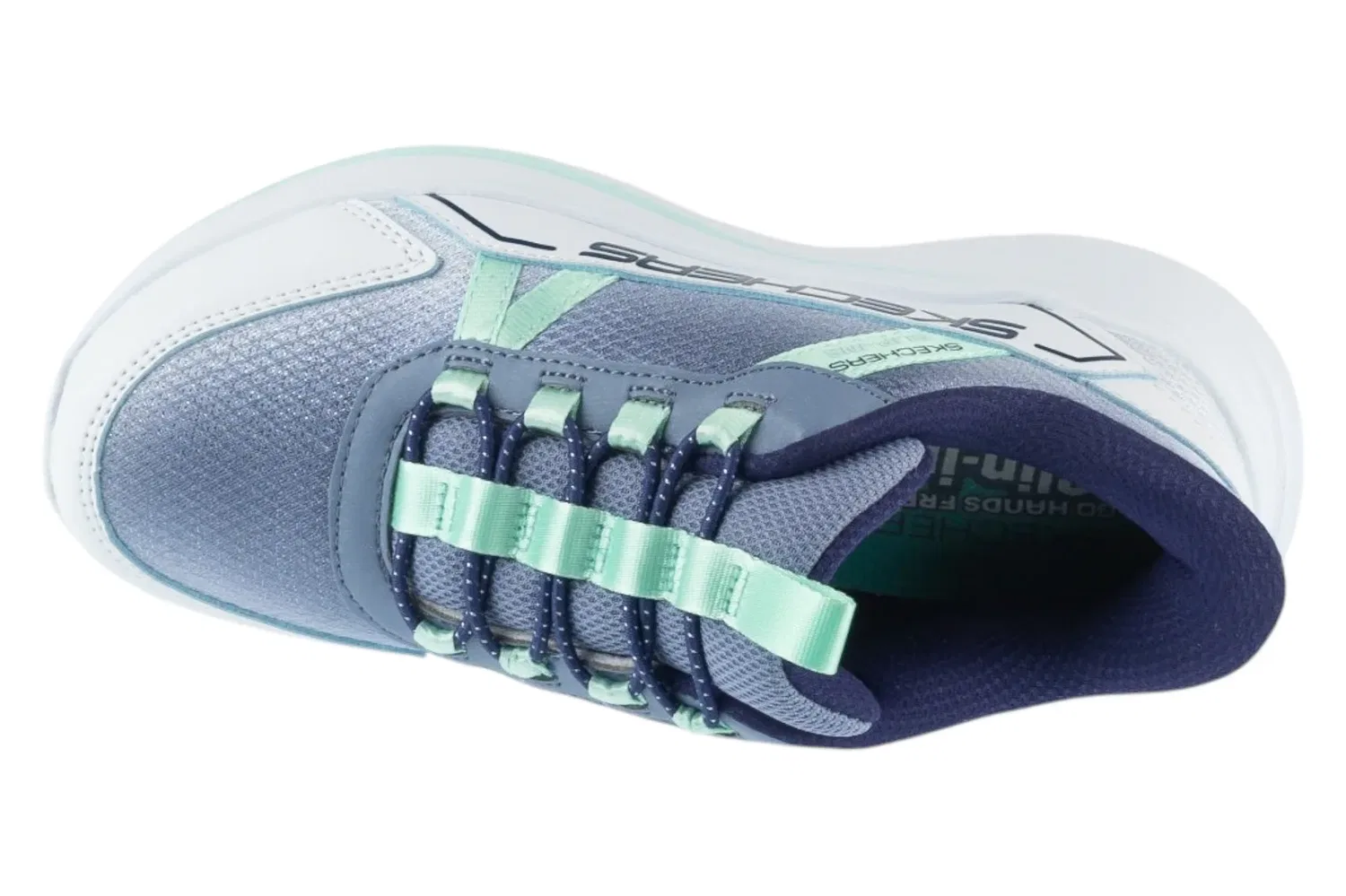 Кроссовки низкие Slip-ins Wave 92-Sparkle Sprint Skechers, синий — фото 3
