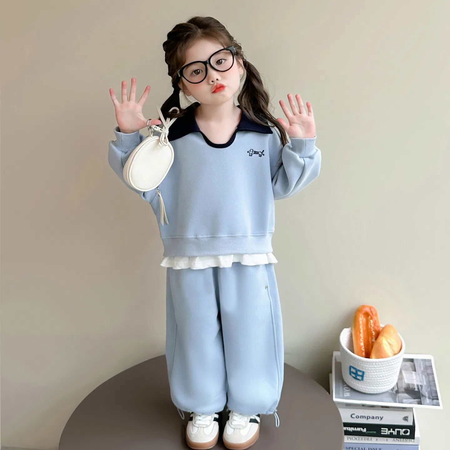 Детский комплект спортивной одежды повседневный Lanza, Light Blue — фото 3