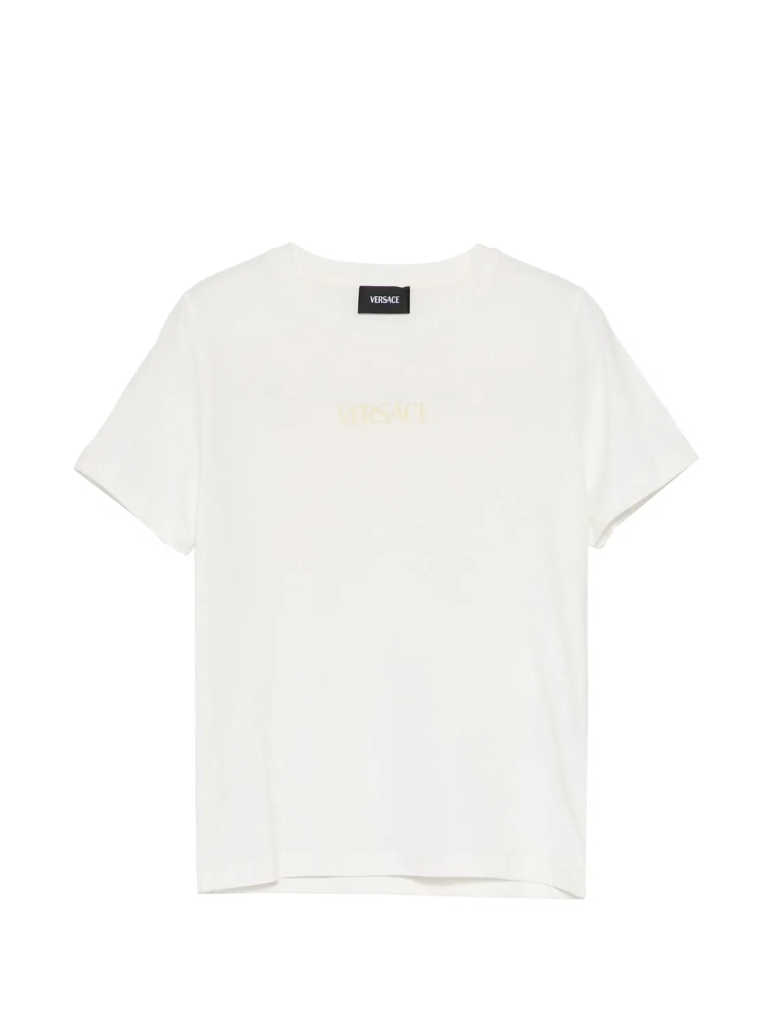Versace Футболка с логотипом, белая