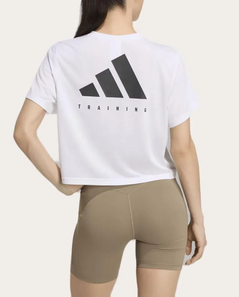Женская футболка с принтом Graphics adidas, Blanco — фото 2