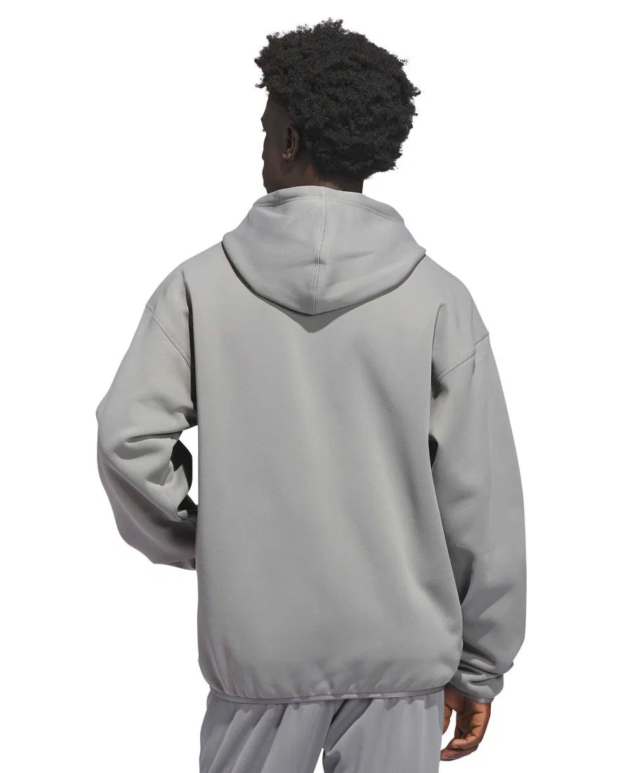 Мужская куртка-худи с капюшоном Crazy Warm на молнии adidas, Gray Three/Black — фото 3