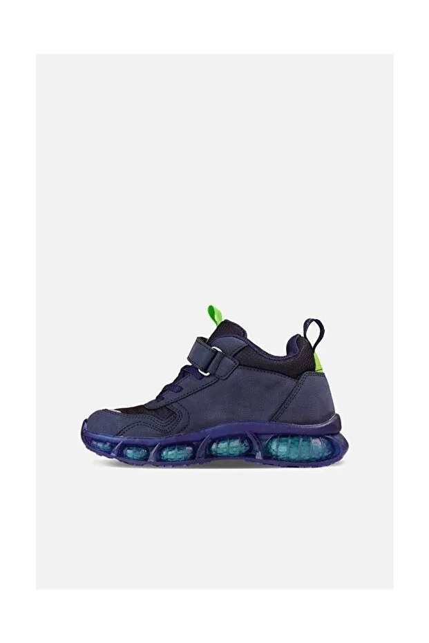 Детские ботинки для девочек с анатомической подошвой Vicco, Navy Blue — фото 2
