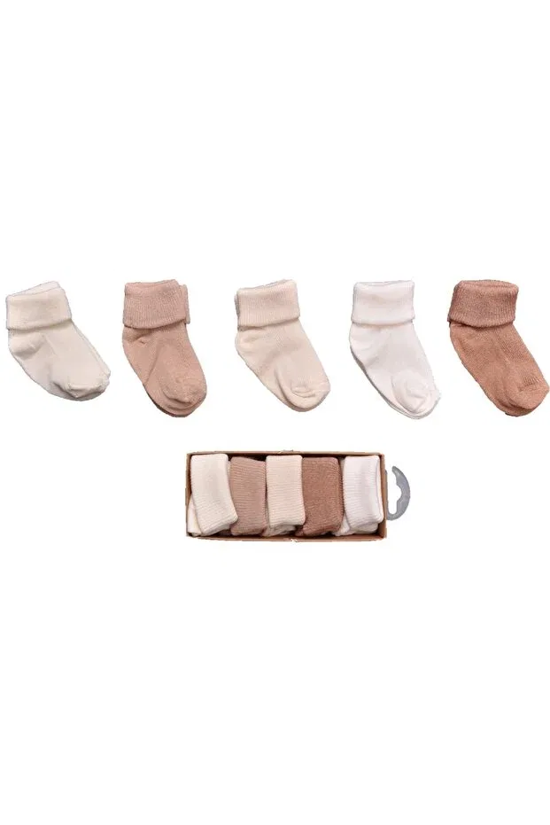 Детские носки для новорожденных хлопковые Basics Gmg Baby, Brown