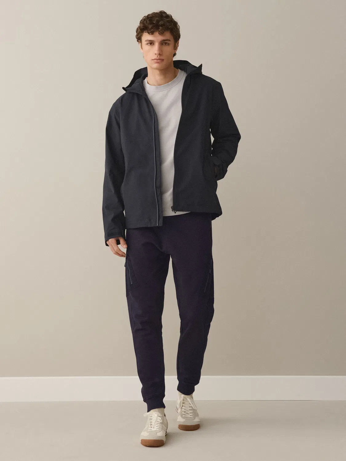 Джоггеры утилитарные slim fit Next, темно-синий — фото 2