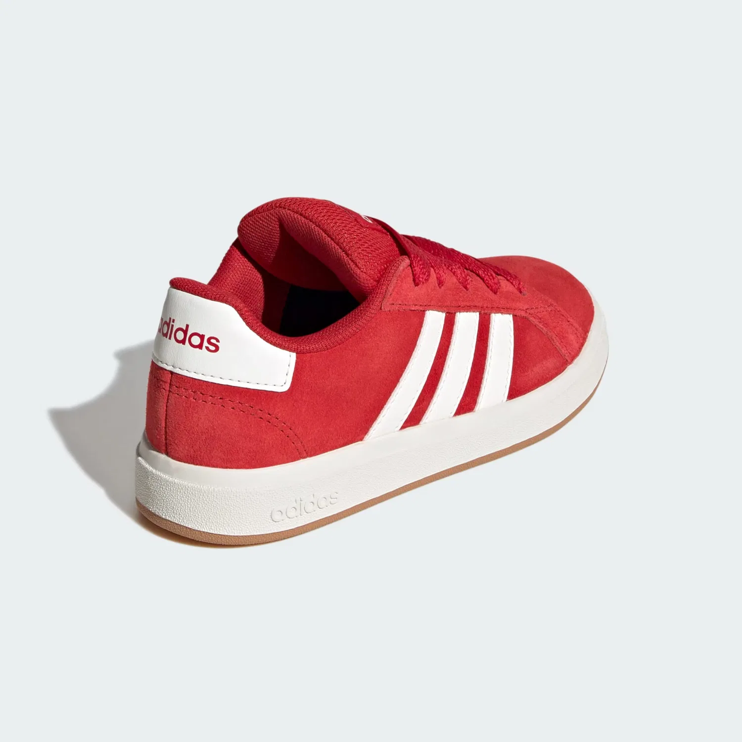 Кроссовки Adidas Sportswear Grand Court 00s красного цвета — фото 4