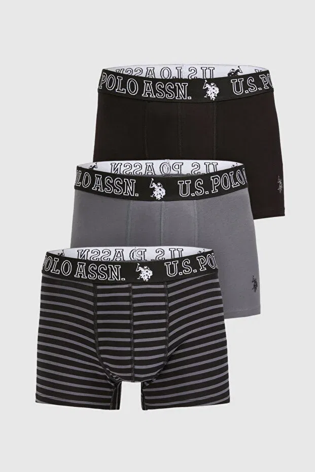 Мужские трусы-боксеры хлопковые U.S. Polo Assn., Black
