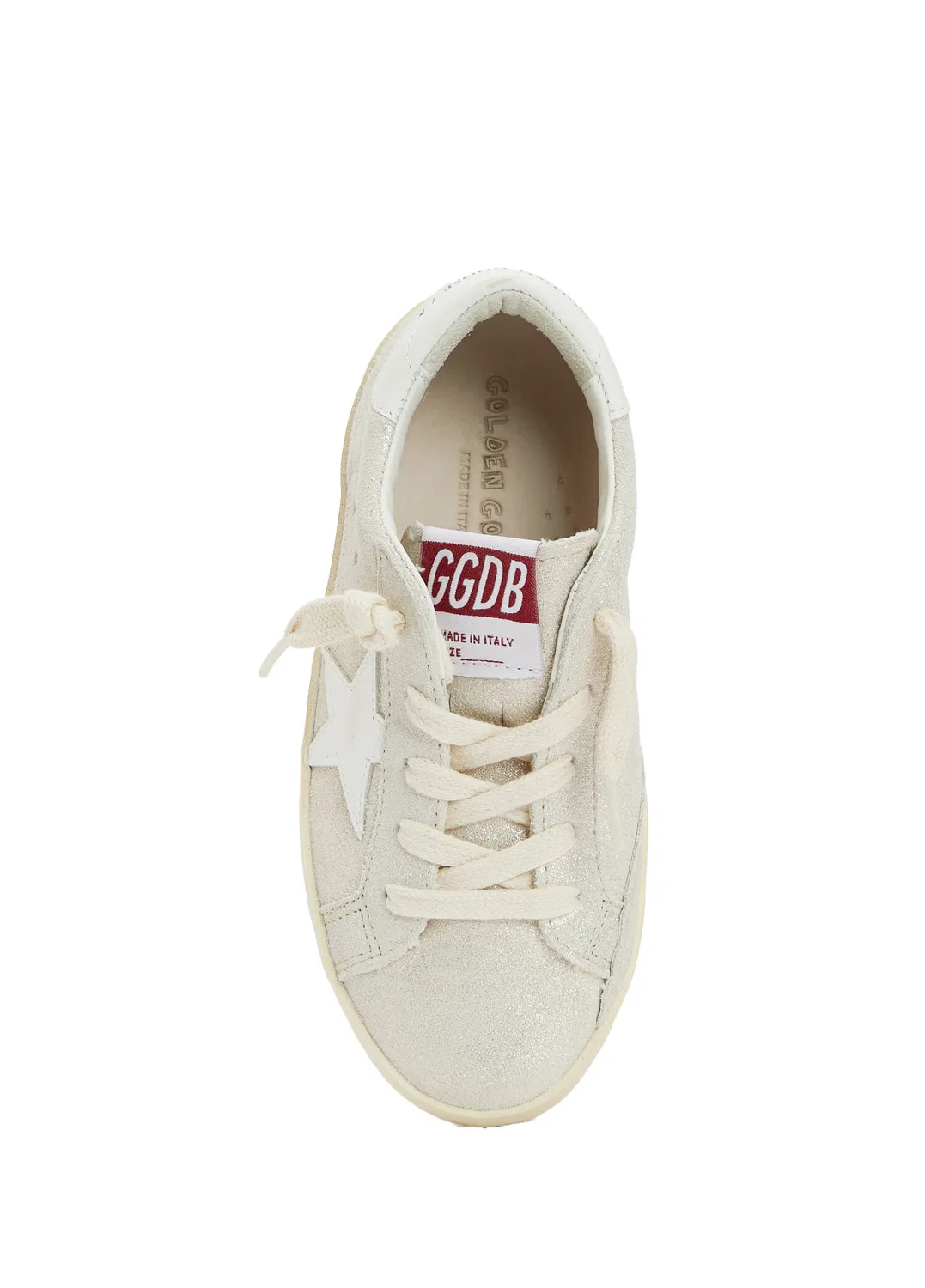 Кроссовки Golden Goose Super Star, multicolor white — фото 4