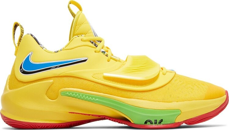 

Кроссовки Nike UNO x Zoom Freak 3 NRG '50th Anniversary - Yellow', желтый