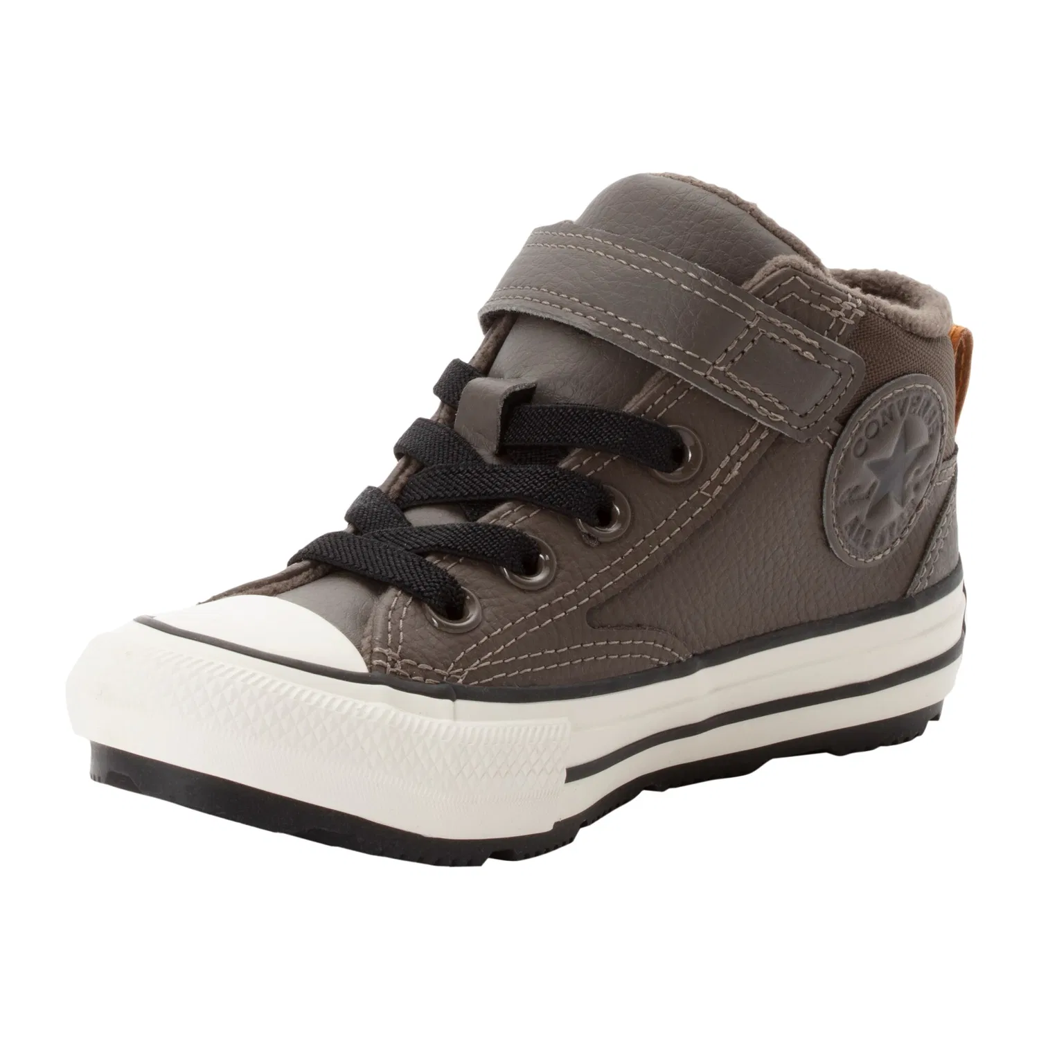Детские кроссовки водонепроницаемые Chuck Taylor All Star Water-Repellent Malden Street Easy-On Boot Converse, Truffle/Harvest Moon/Black