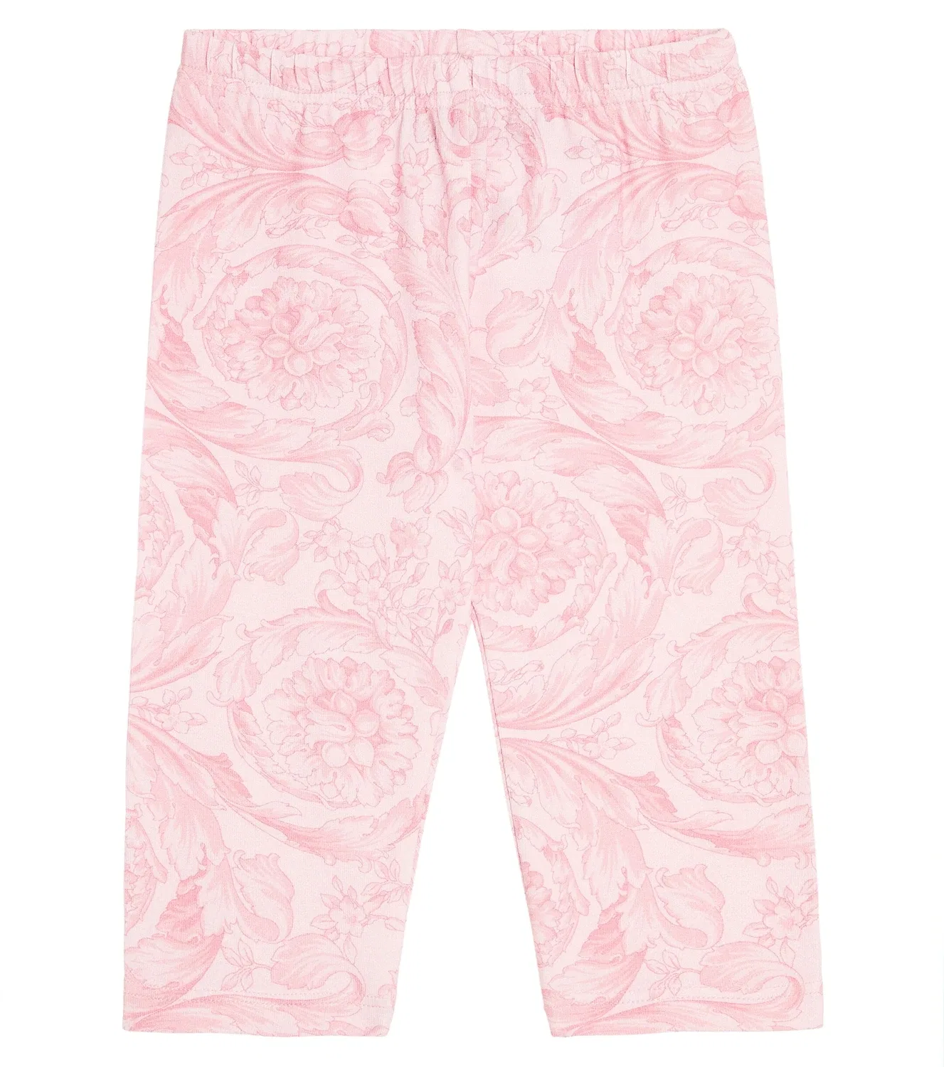 Леггинсы хлопковые Baby Barocco Versace Kids, розовый