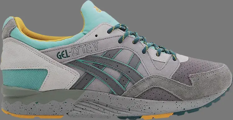 

Кроссовки gel lyte 5 'aluminum carbon' Asics, серый