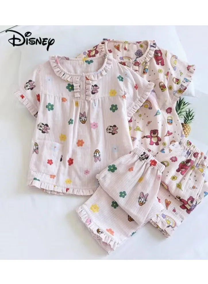 Комплект домашней одежды с коротким рукавом из хлопковой марли Disney — фото 2