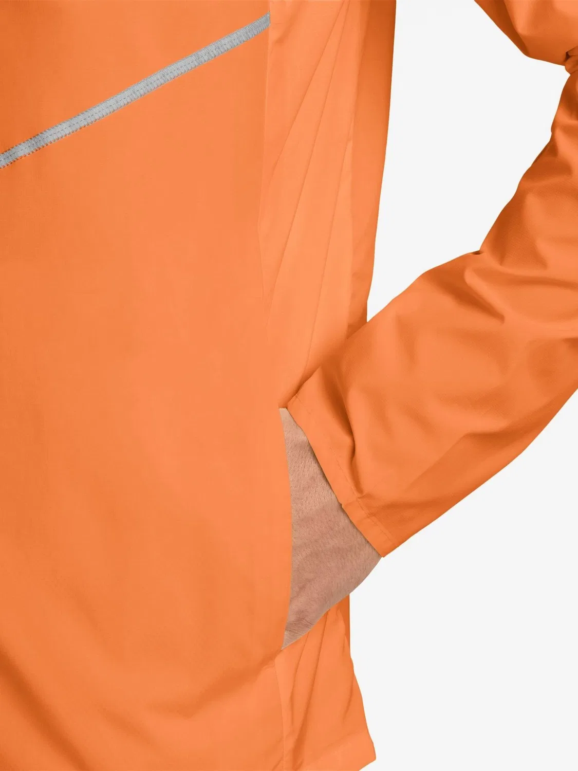 Беговая куртка Nike Total Orange Miler UV Repel — фото 4