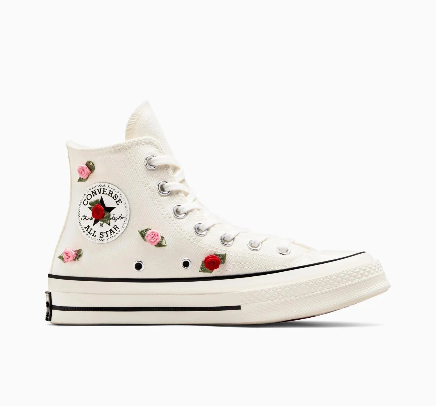 

Кеды женские Converse Chuck 70 'Valentine's Day' Roses High Top, кремовый