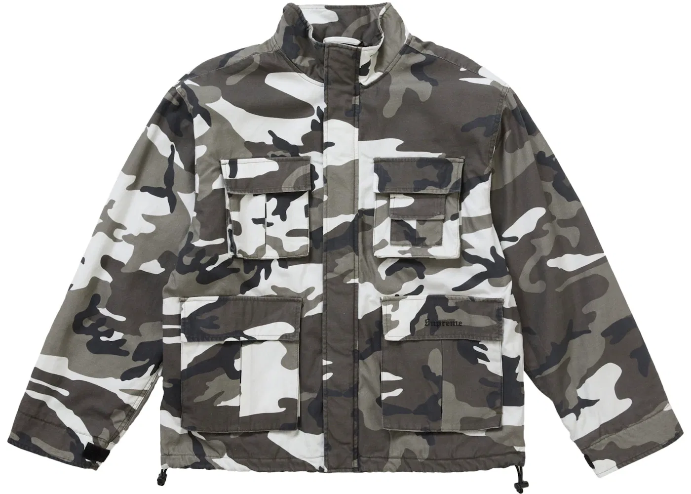 Мужская куртка с камуфляжным принтом Alpha Industries Supreme, Snow Camo — фото 3