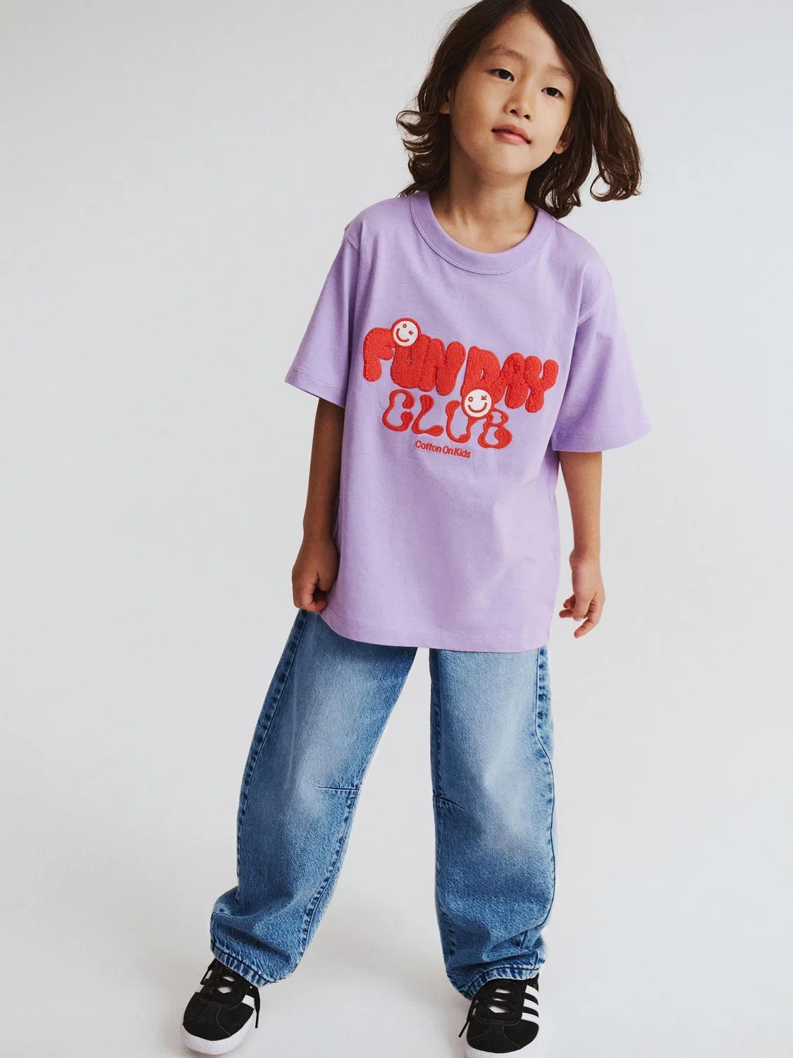 Джинсы Barrel Leg Cotton On, синие