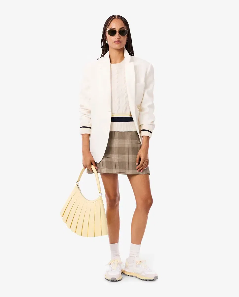Юбка Lacoste Beige с принтом — фото 4