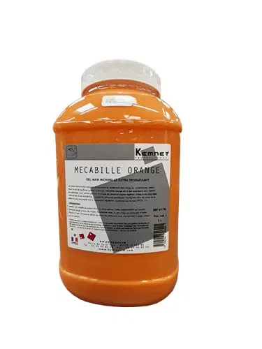 Гель для рук Mecabille Orange High Performance, KEMNET, 5 л, Citrus