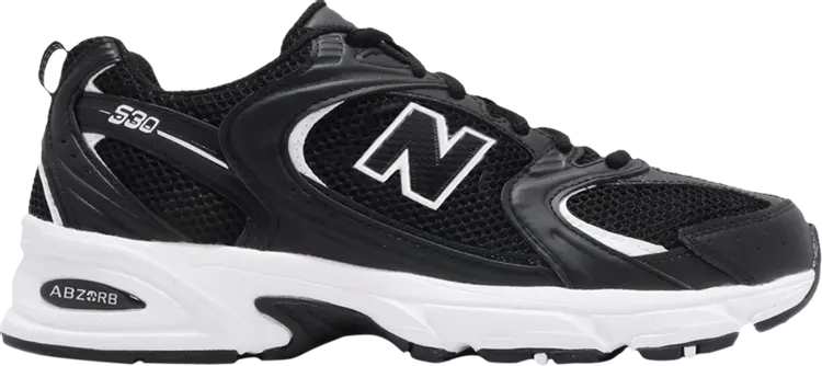 

Кроссовки New Balance 530v2 Retro, черный/белый