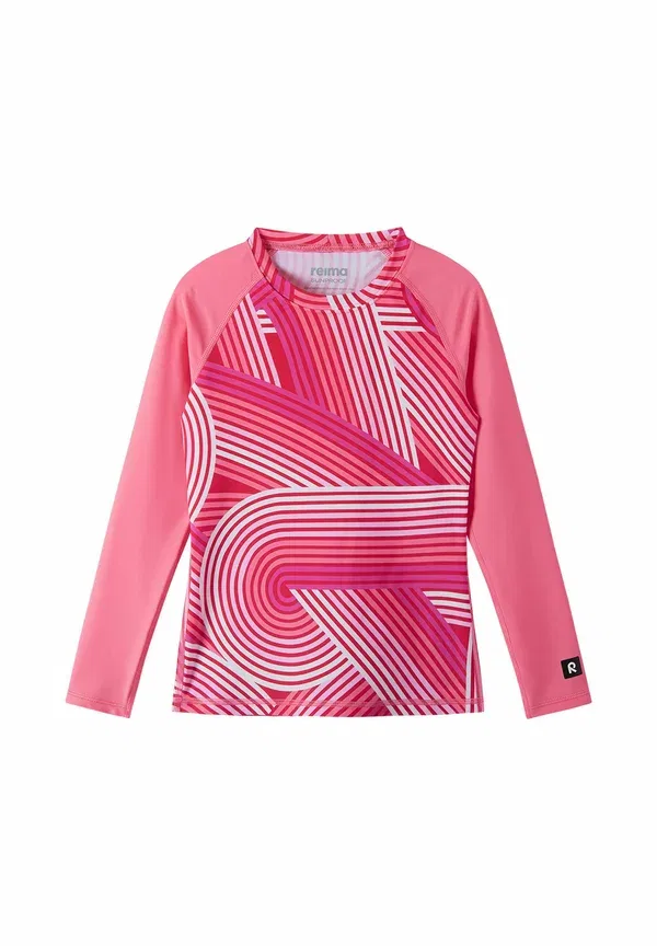 Футболка с принтом UV-badeshirt sukeltaja Reima, Soft Coral
