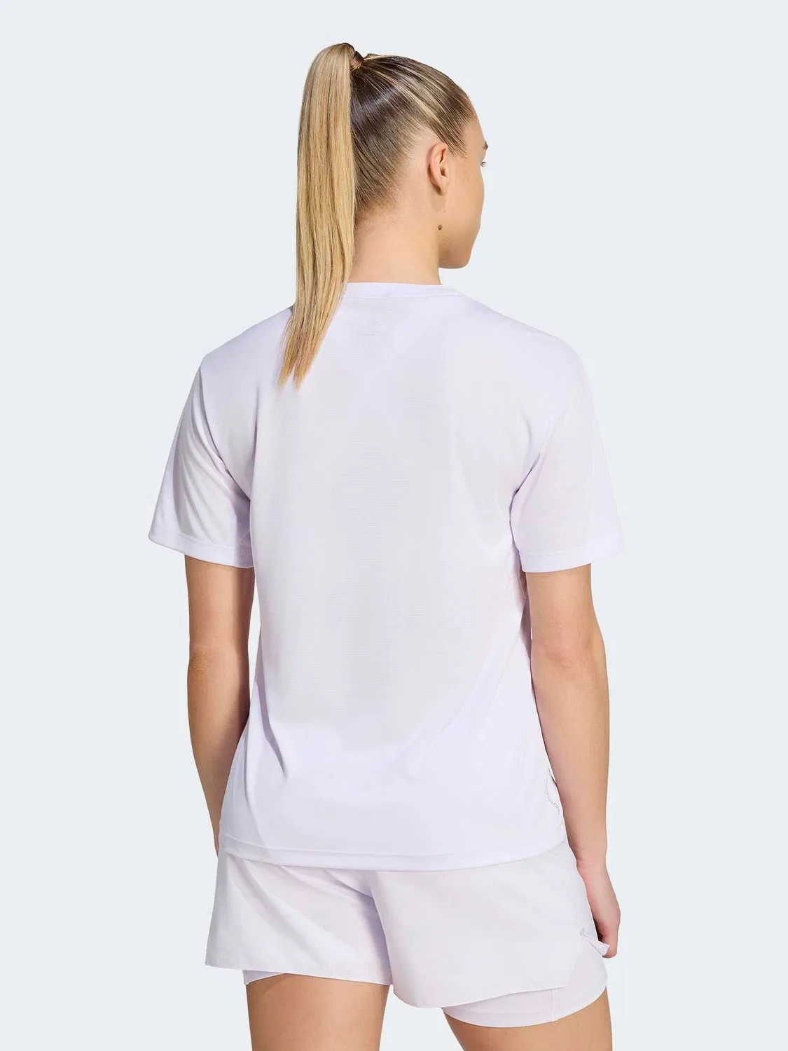 Футболка Run Essentials adidas, Lilac Purple — фото 2