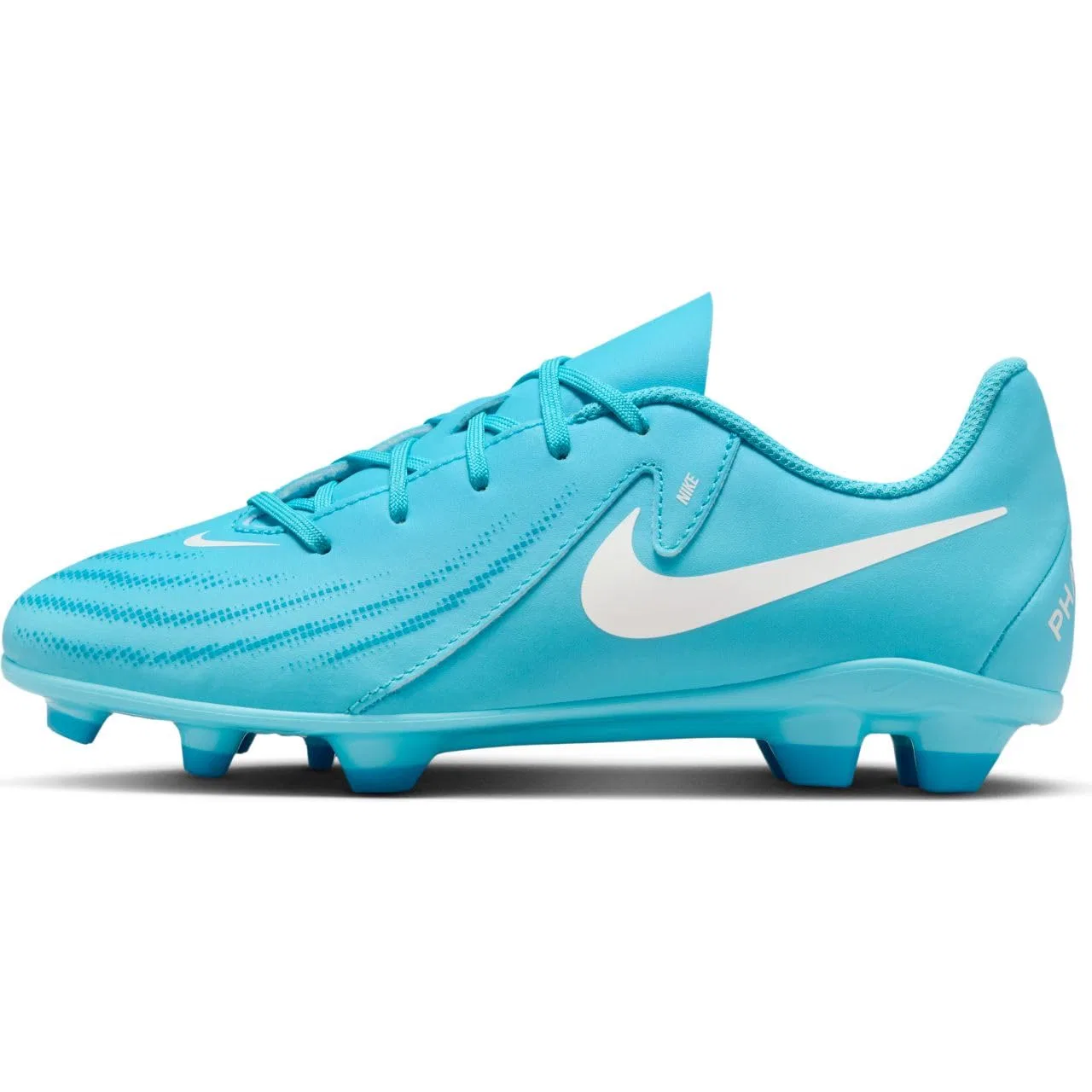 Детские кроссовки для мальчиков с шнуровкой Phantom Gx Ii Club NIKE, Blue Fury White
