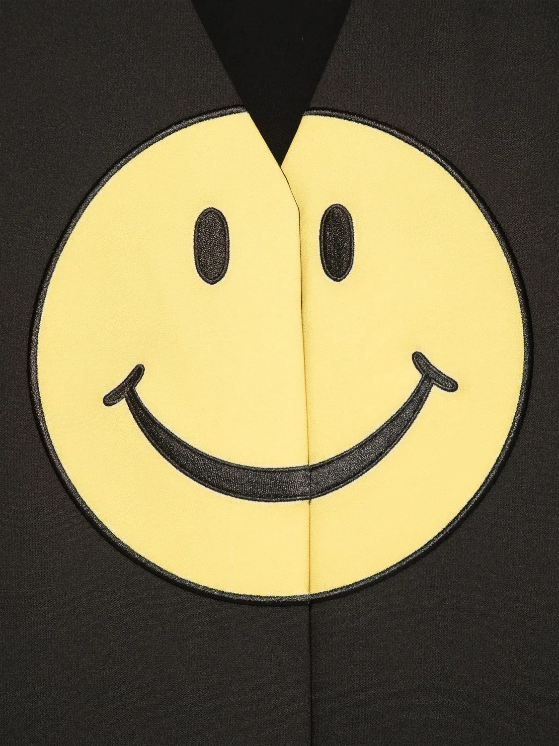 Платье Smiley от Moschino, черный/желтый — фото 2