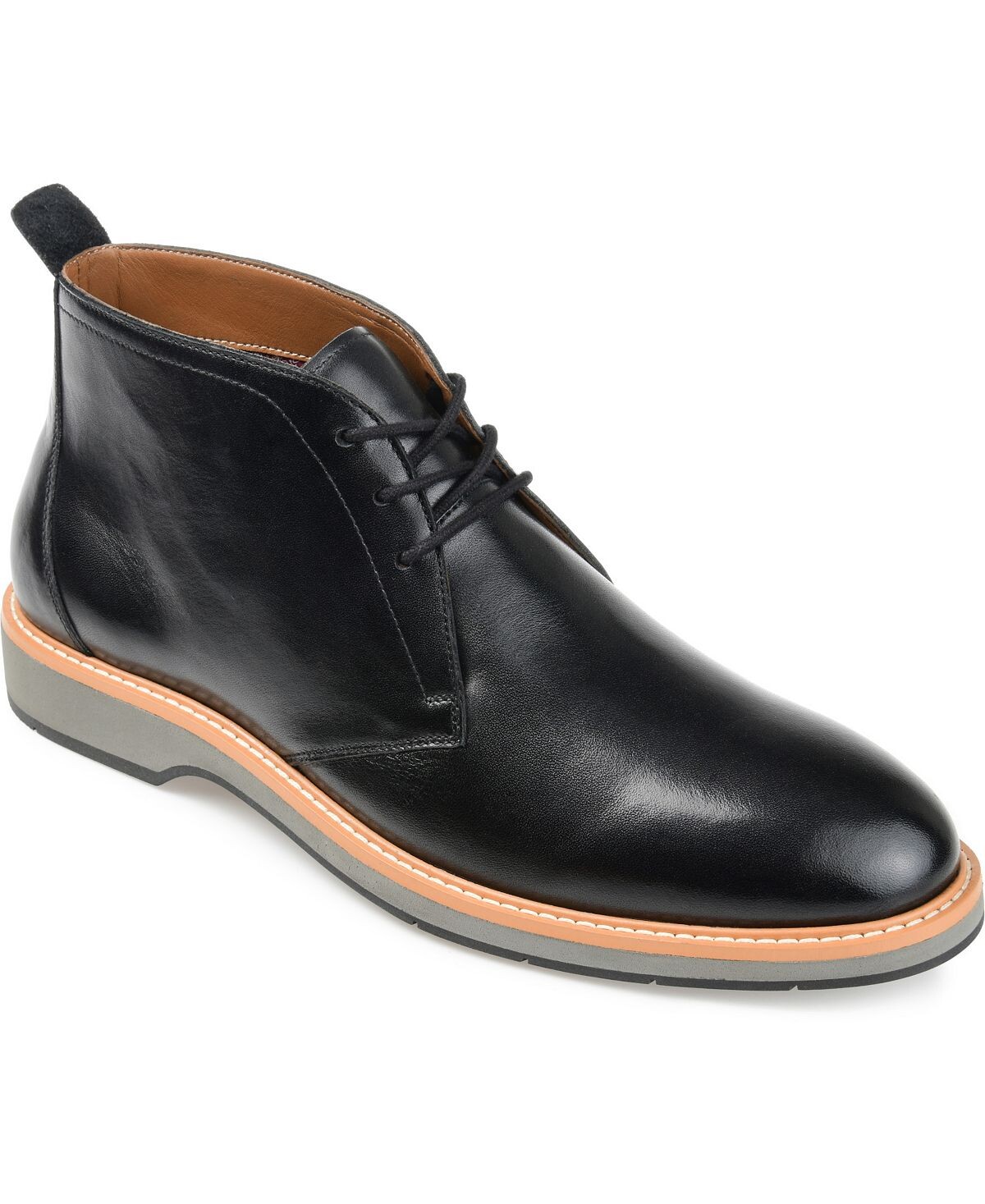 

Мужские ботинки booker plain toe chukka Thomas & Vine, черный