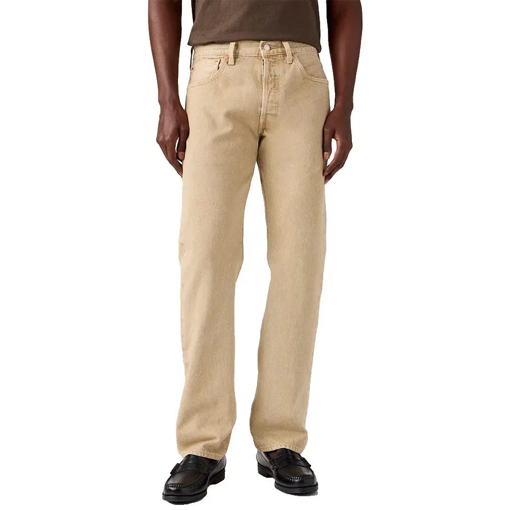 Мужские джинсы прямого кроя 501 Original Levi's, Beige