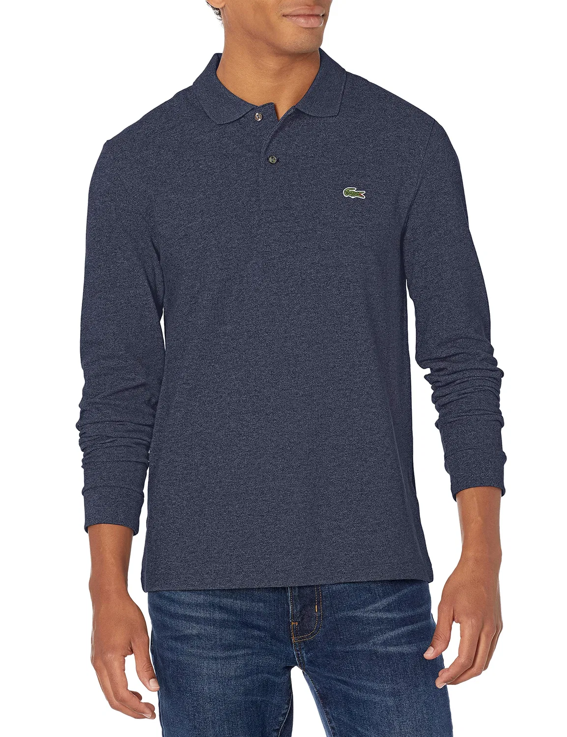 Мужское поло с коротким рукавом L1212 Lacoste, Heather Nebula