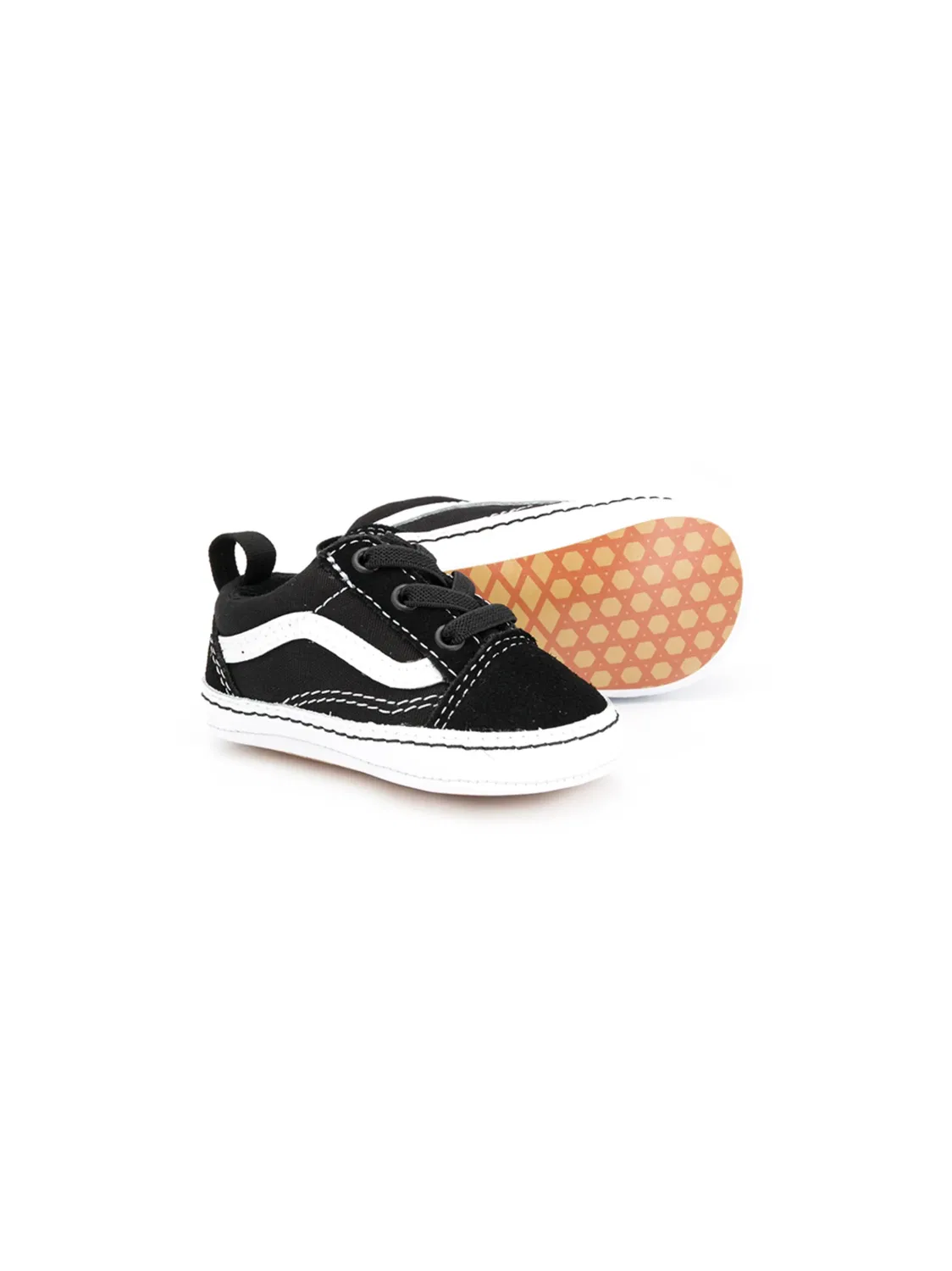 Низкие кроссовки на шнуровке Vans, черный — фото 2