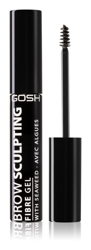 

Гель для бровей с кисточкой Gosh Brow Sculpting Fibre Gel, оттенок 002 Chestnut