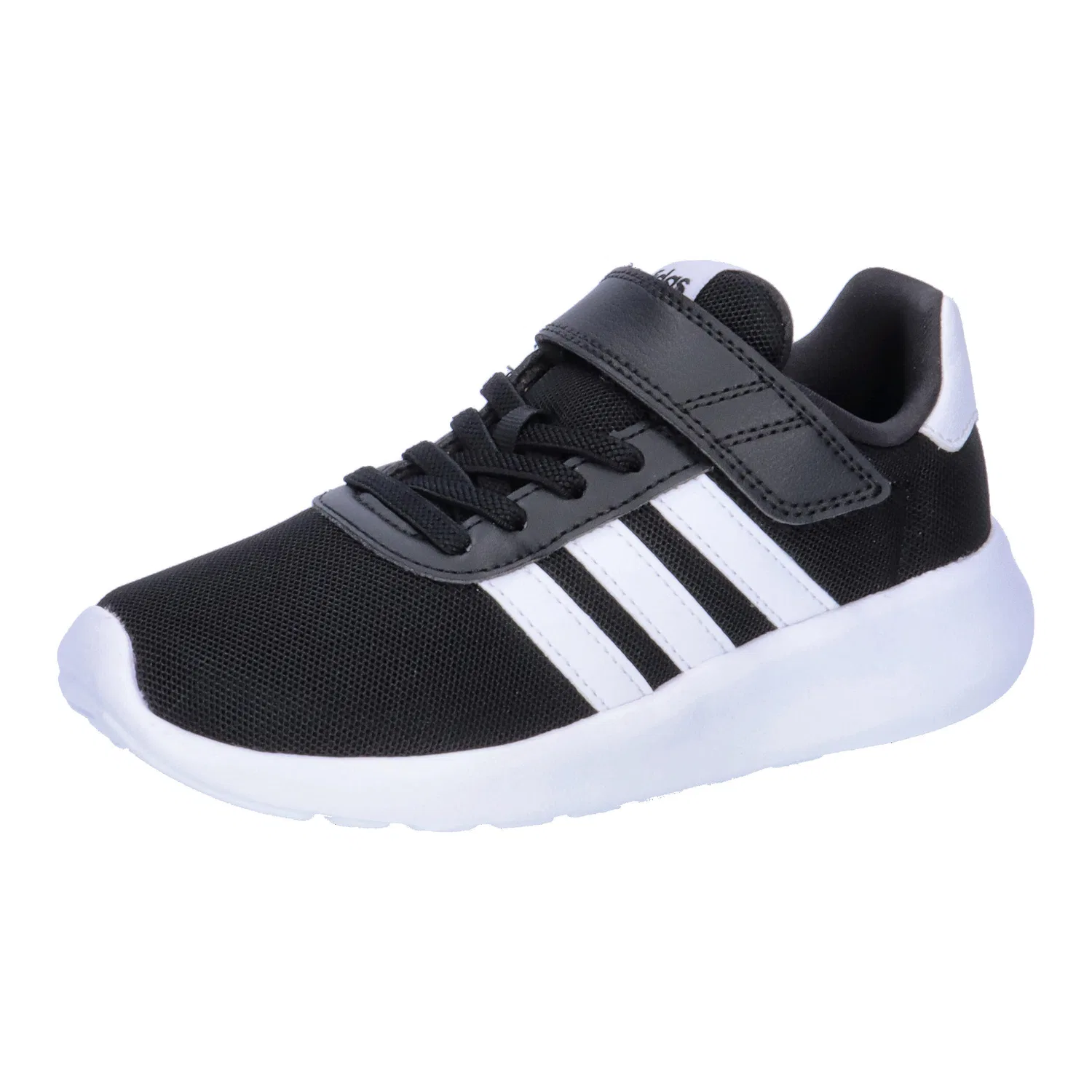 Детские кроссовки с дышащим верхом LITE RACER 3.0 EL K Adidas, Schwarz Weiss